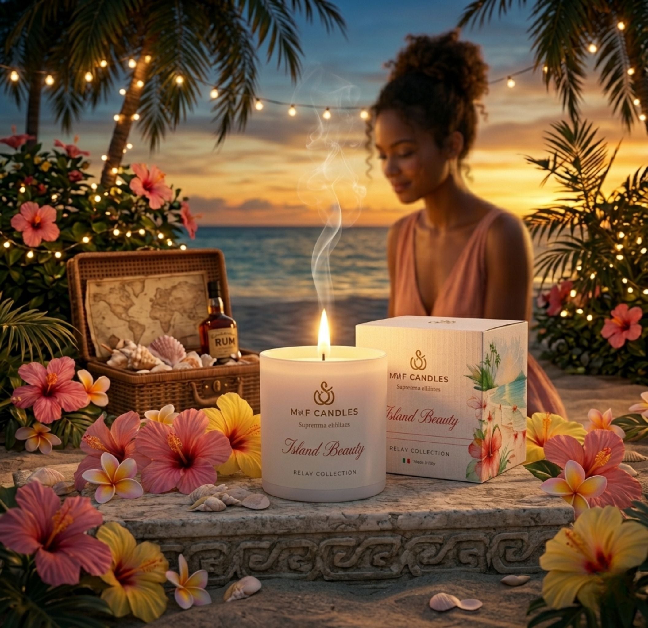 Island Beauty - Natural Scented Candle
