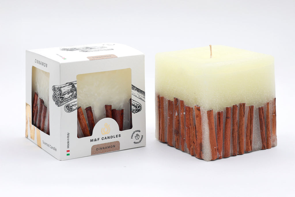 CINNAMON - SCENTED CANDLE