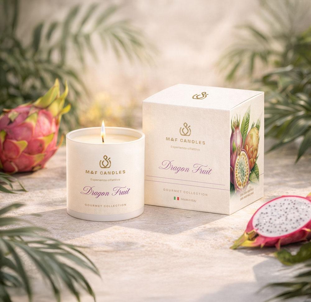 Dragon Fruit - Natural Scented Candle