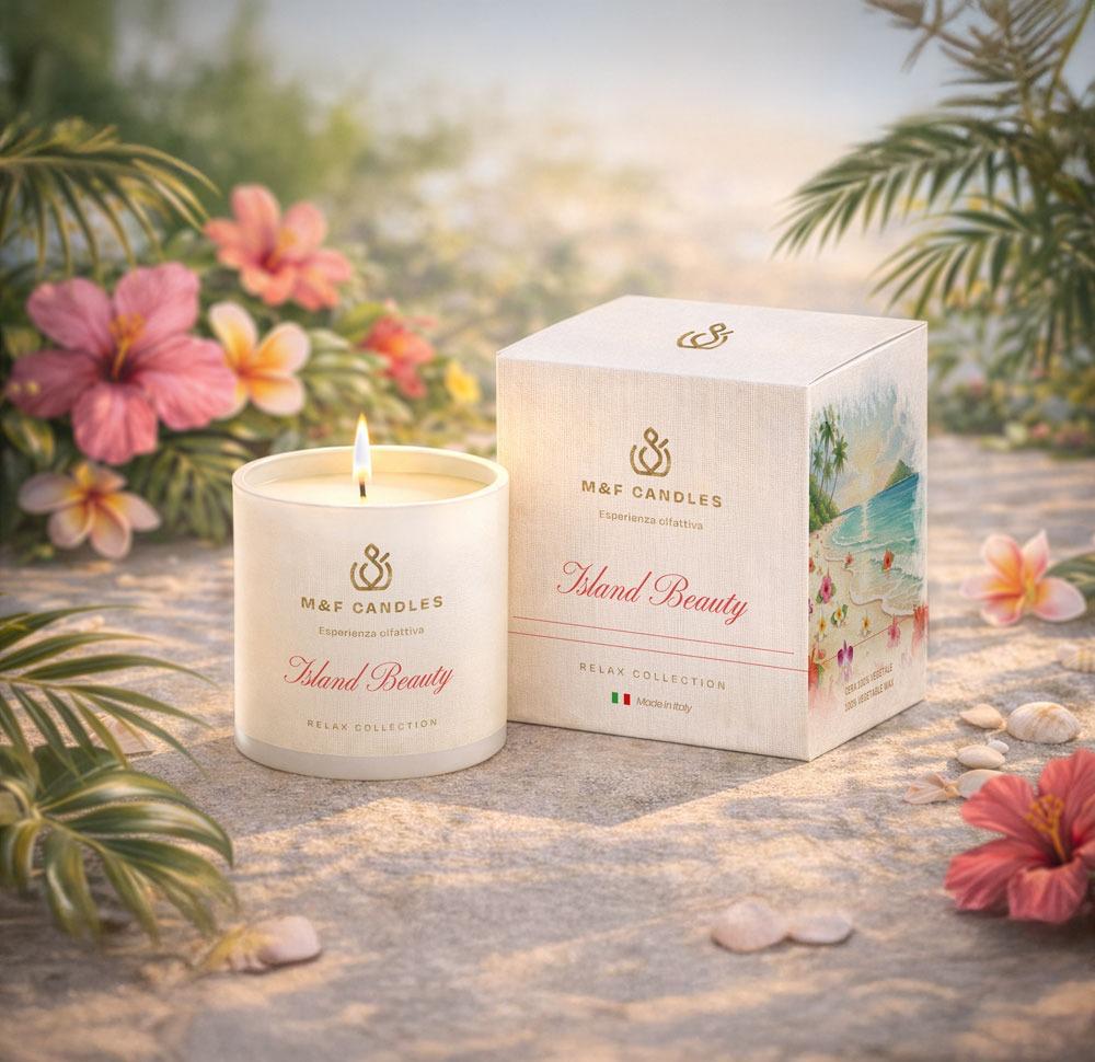 Island Beauty - Natural Scented Candle