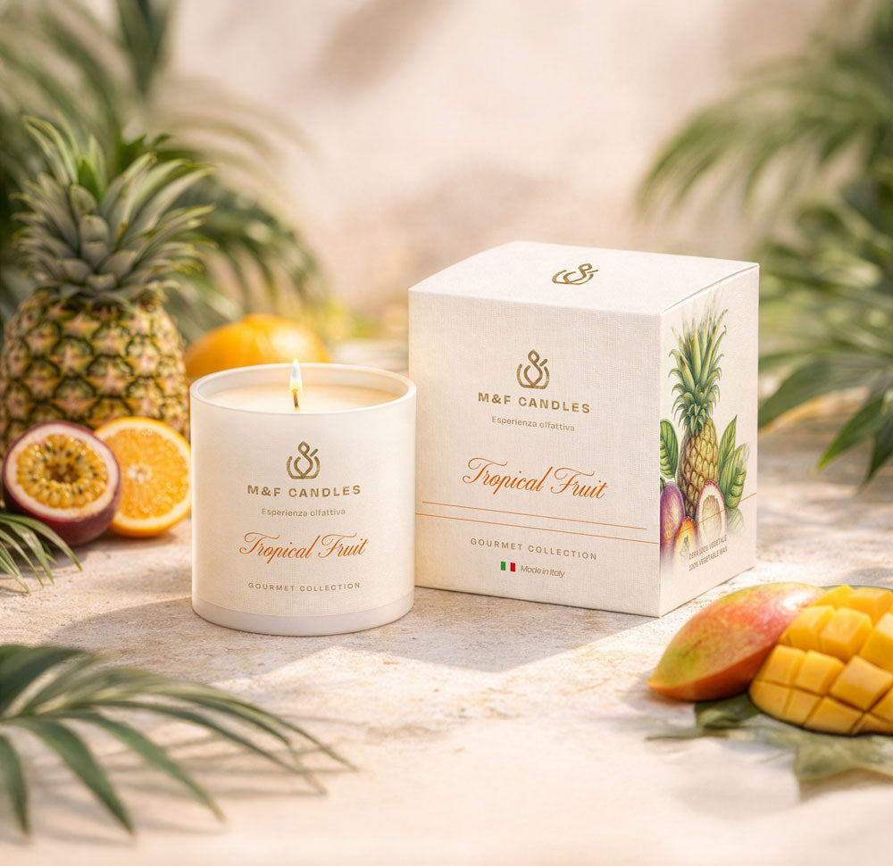 Tropical Fruit - Natural Scented Candle