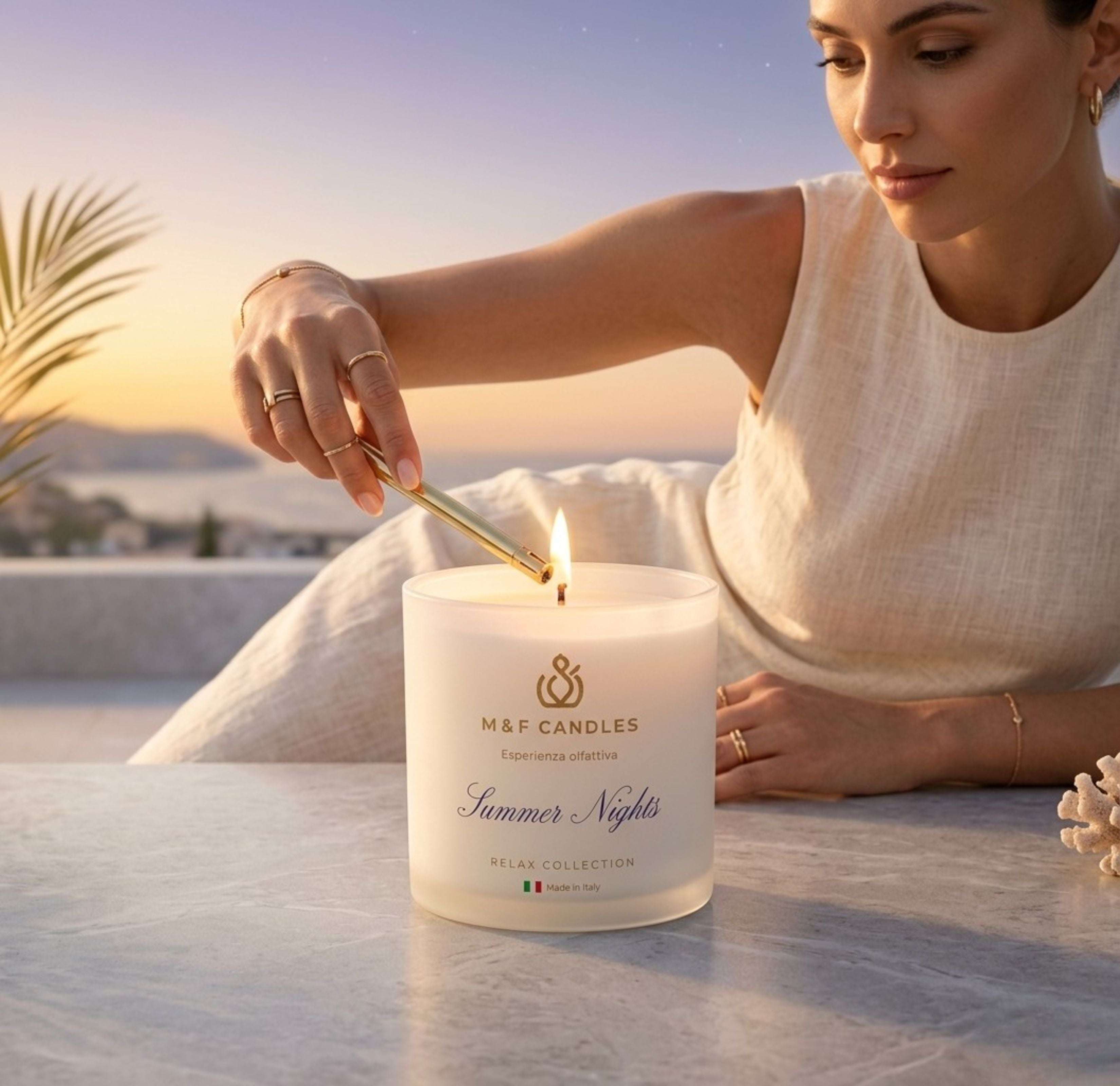 Summer Nights - Natural Scented Candle